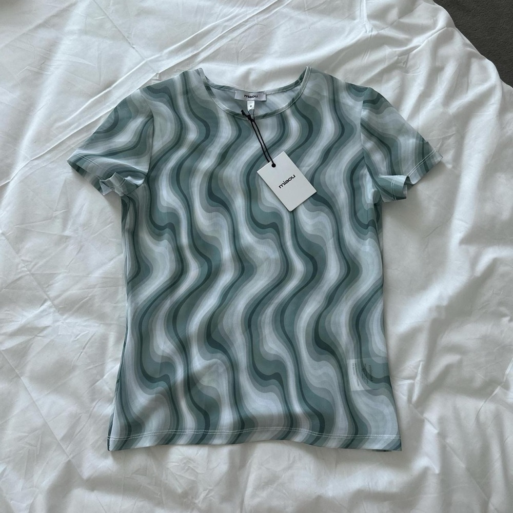 Miaou sheer top